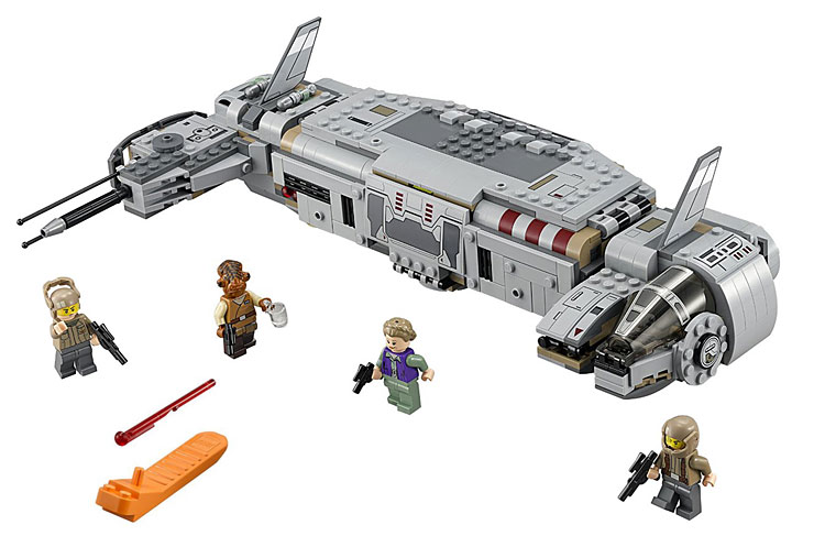 Contenu du 75140 Resistance Trooper Transporter - Set LEGO Star Wars 7 - The Force Awaken