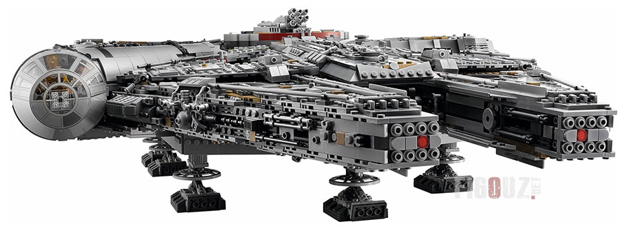 Les scénettes du set 75192 Millenium Falcon UCS