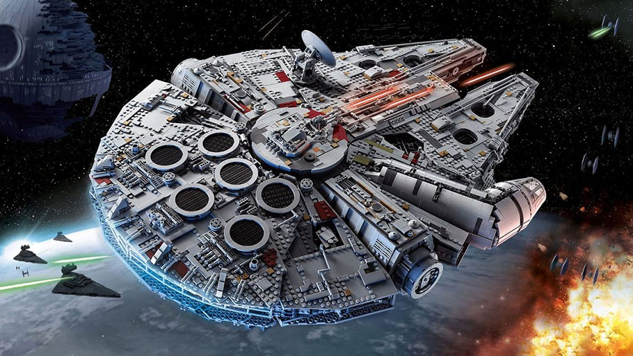 Illustration du set 75192 Millenium Falcon UCS