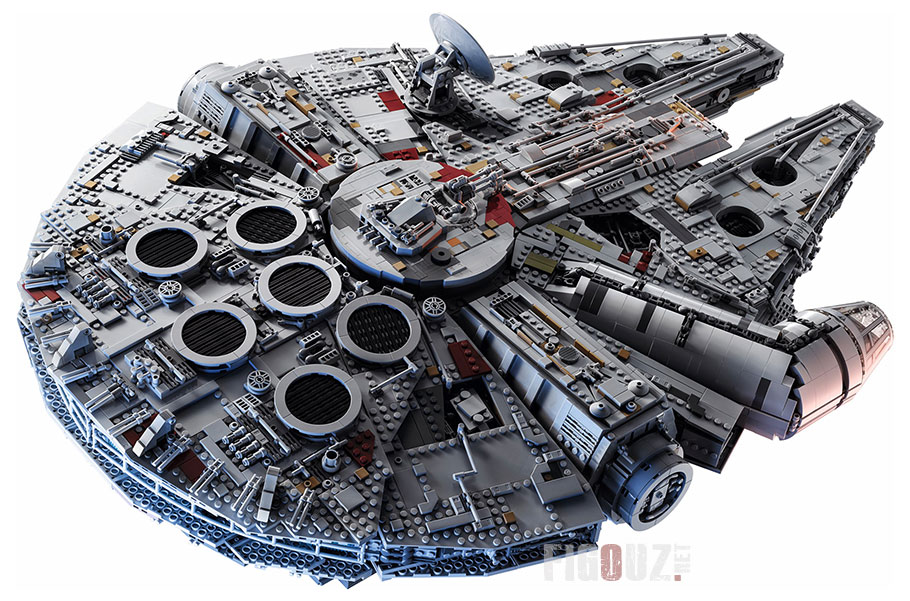 Les scénettes du set 75192 Millenium Falcon UCS