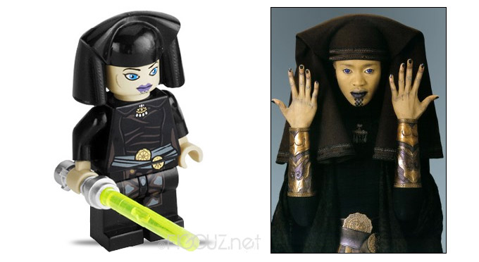 LEGO 7869 - Luminara Unduli Minifig