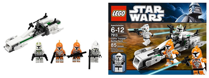 LEGO 7913 - Clone Trooper Battle Pack
