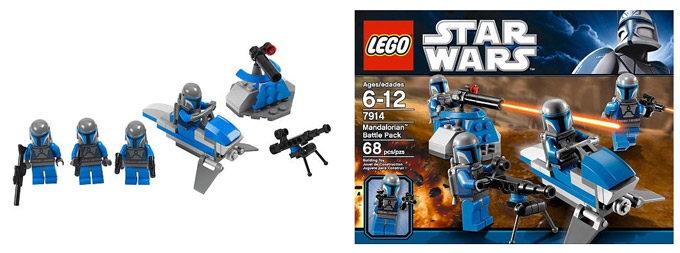 LEGO 7914 - Mandalorian Battle Pack