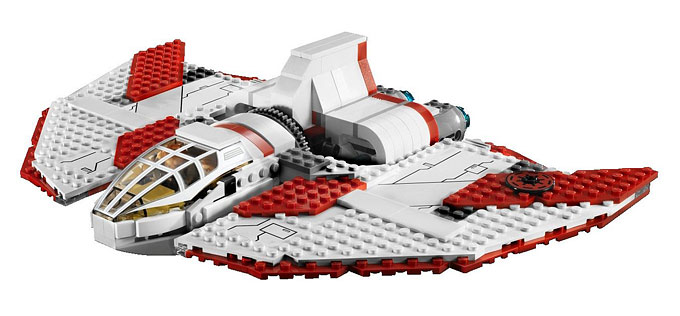 Fonctionnalités du set 7931 T-6 Jedi Shuttle