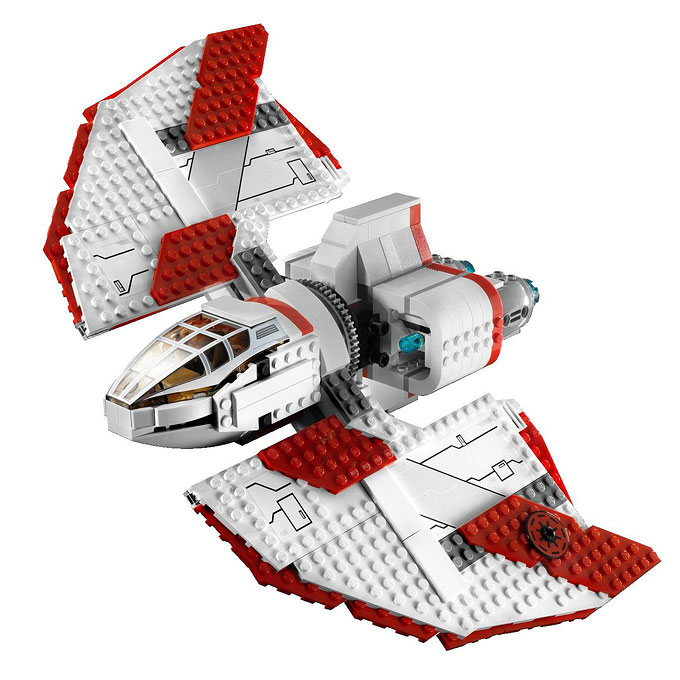 Fonctionnalités du set 7931 T-6 Jedi Shuttle