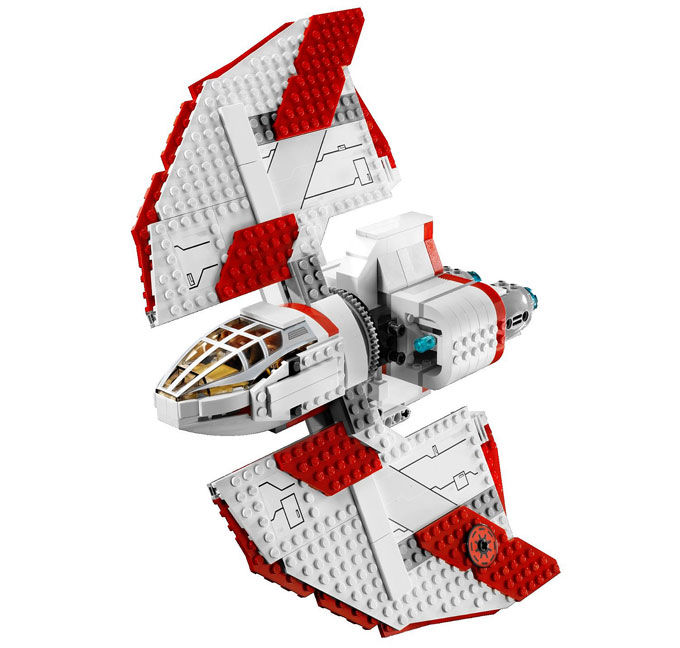 Fonctionnalités du set 7931 T-6 Jedi Shuttle