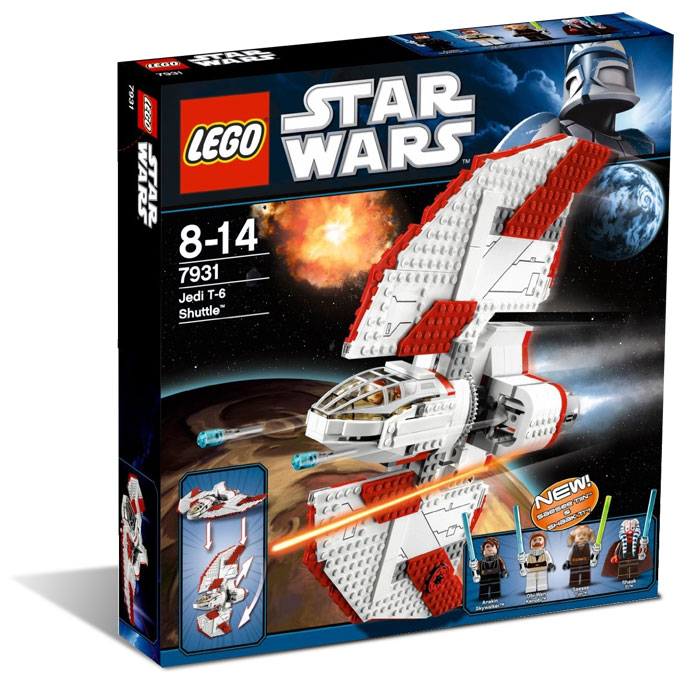 La boîte du set set 7931 T-6 Jedi Shuttle