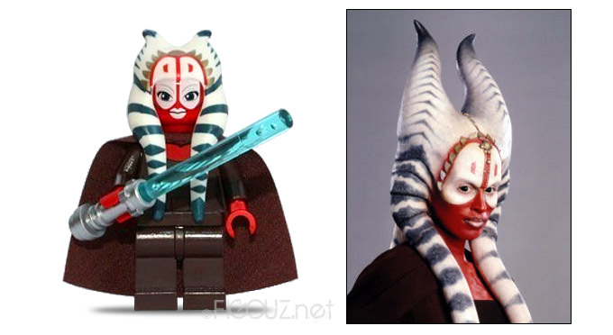 LEGO 7931 - Shaak Ti Minifig