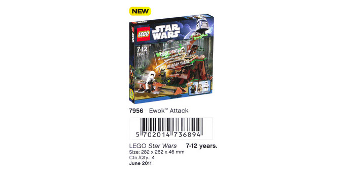 LEGO 7956 - Ewok Attack