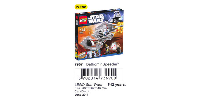 LEGO 7957 - Dathomir Speeder