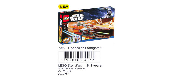 LEGO 7959 - Geonosian Starfighter