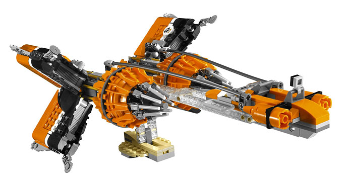 Le podracer de Sebulba du set LEGO Star Wars 7962