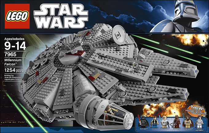 Scène illustrant le set 7965 Millenium Falcon