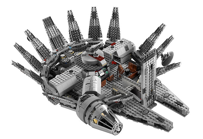 Fonctionnalités du set 7965 Millenium Falcon