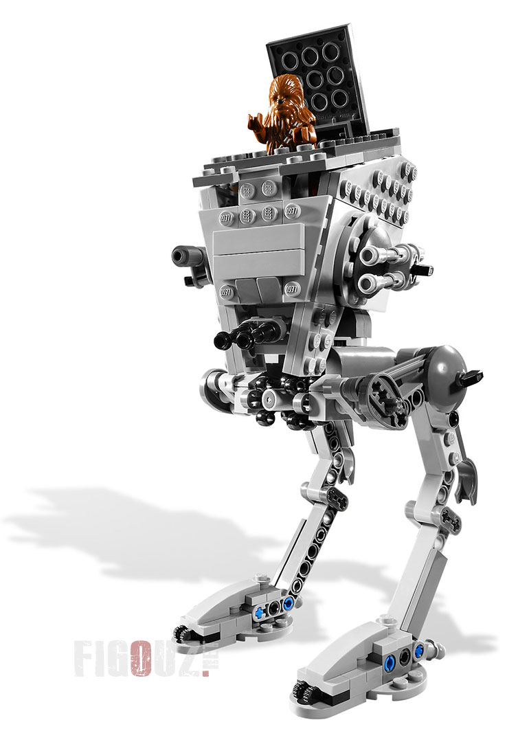 L'AT-ST Impérial du set LEGO Star Wars 8038 The Battle Of Endor, 10 Year Anniversary Edition