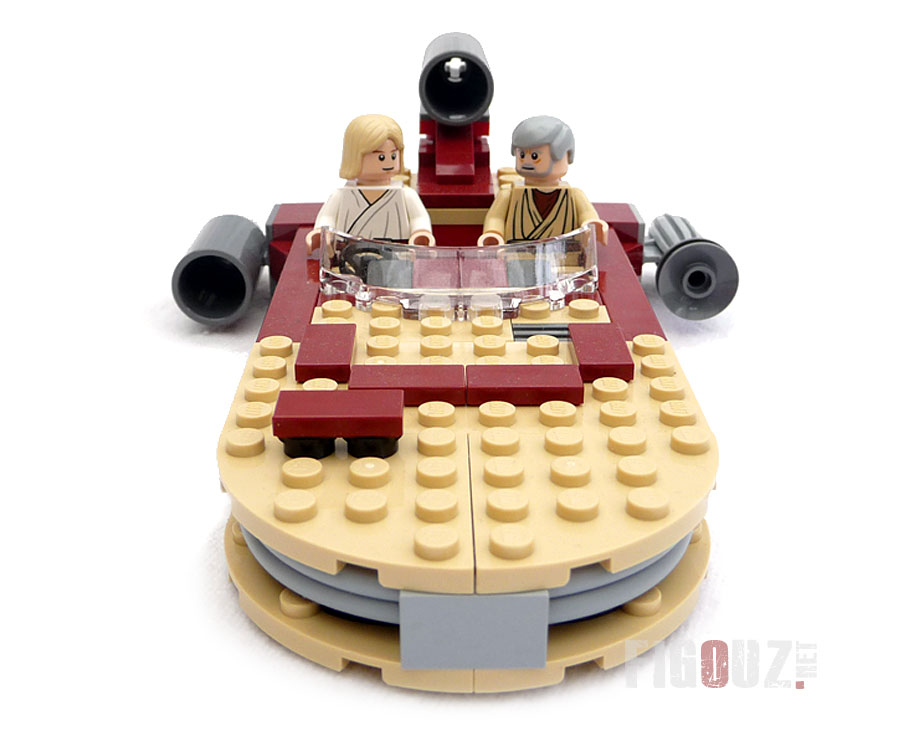 LEGO Luke's Landspeeder -  Le speeder de Luke Skywalker & Obiwan Kenobi sur Tatooine !
