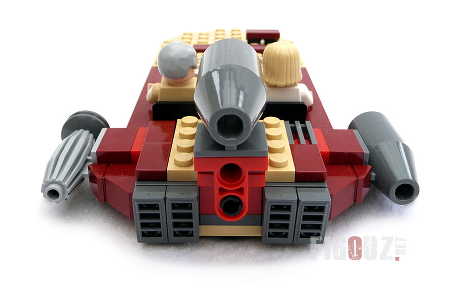 LEGO Luke's Landspeeder -  Le speeder de Luke Skywalker & Obiwan Kenobi sur Tatooine !