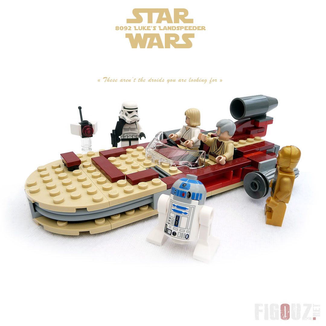 Le Landspeeder de Luke Skywalker sur Tatooine !