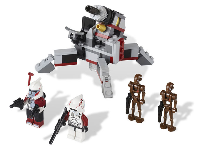 LEGO Star Wars 9488 - Elite Clone Trooper & Commando Droid Battle Pack - Nouveauté LEGO 2012