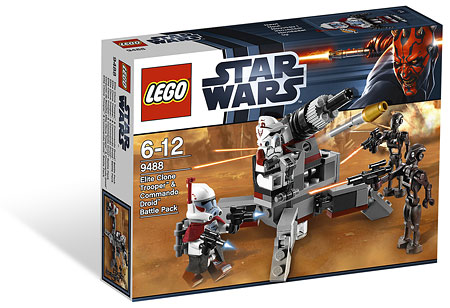 LEGO Star Wars 9488 Elite Clone Trooper & Commando Droid Battle Pack