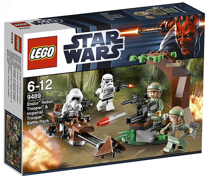 LEGO Star Wars 9489 - Endor Rebel Trooper & Imperial Trooper Battle Pack - Nouveauté LEGO 2012