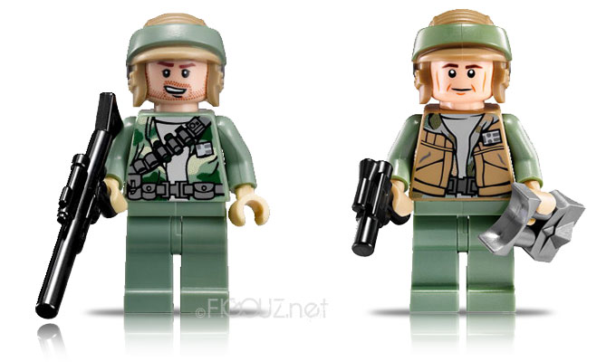 LEGO Star Wars 9489 - Les nouvelles minifigurines d'Endor Rebel Troopers - Nouveauté LEGO 2012