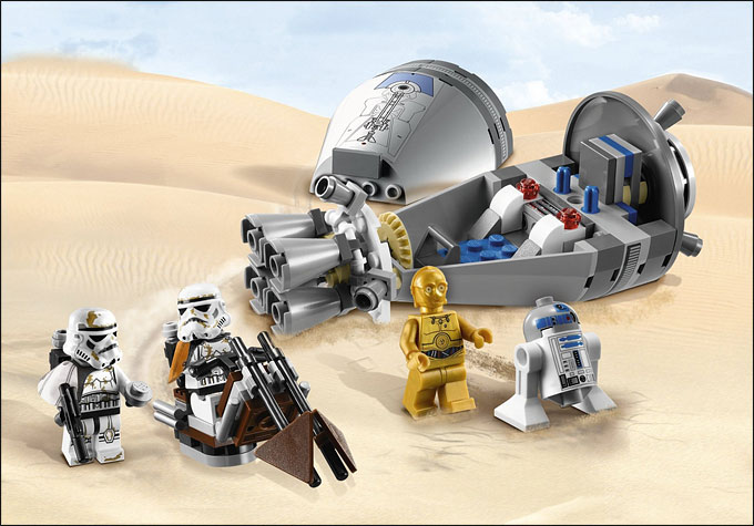 LEGO Star Wars 9490 Droid Escape