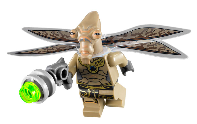 9491 Geonosian Cannon - Minifigurine de Geonosian Warrior - Nouveauté LEGO Star Wars 2012
