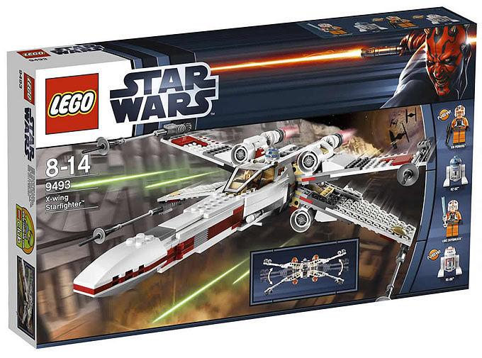 La boîte du set 9493 X-Wing Starfighter