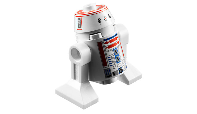 Minifigurine du Droid R5-D8 du set 9493 X-Wing Starfighter