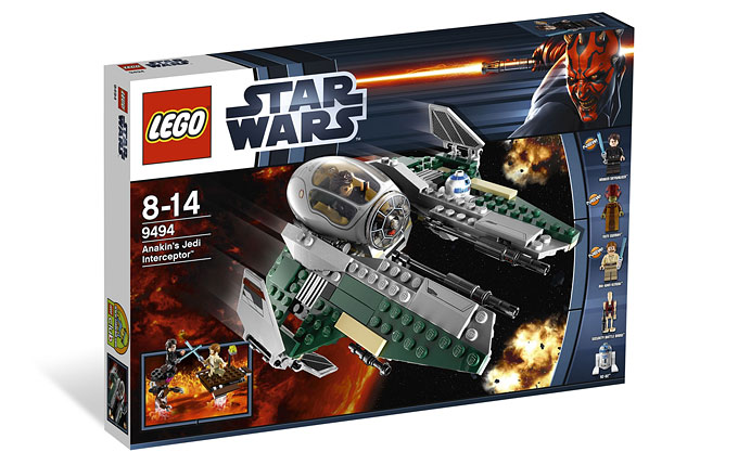 La boîte du set 9494 Anakin's Jedi Interceptor