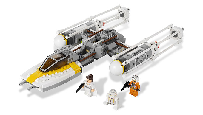 Le set 9495 Gold Leader's Y-Wing Starfighter
