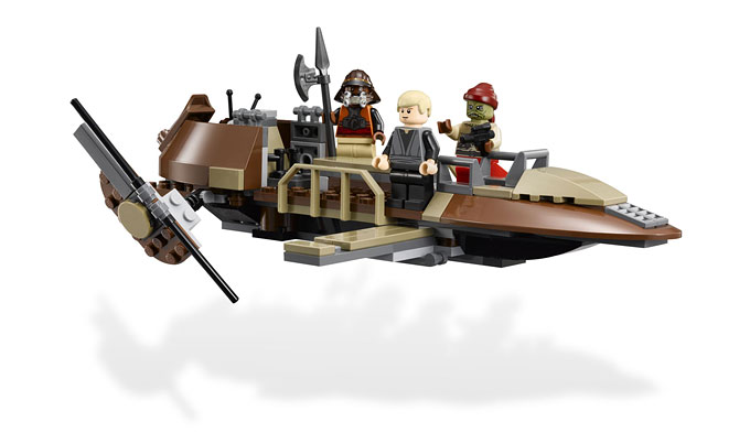 LEGO 9496 Desert Skiff - Le contenu du set