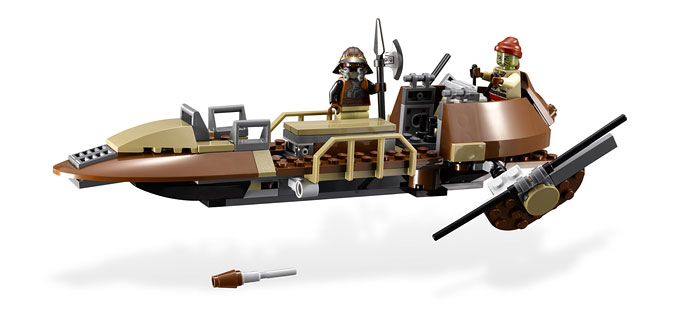 LEGO 9496 Desert Skiff - Détails et jouabilité
