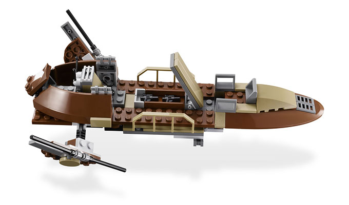 LEGO 9496 Desert Skiff - Détails et jouabilité du set
