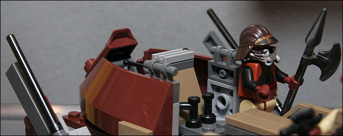 Détails du set LEGO 9496 Desert Skiff