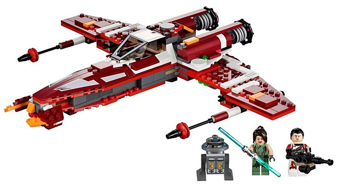 Le set LEGO 9497 Republic Striker Starfighter