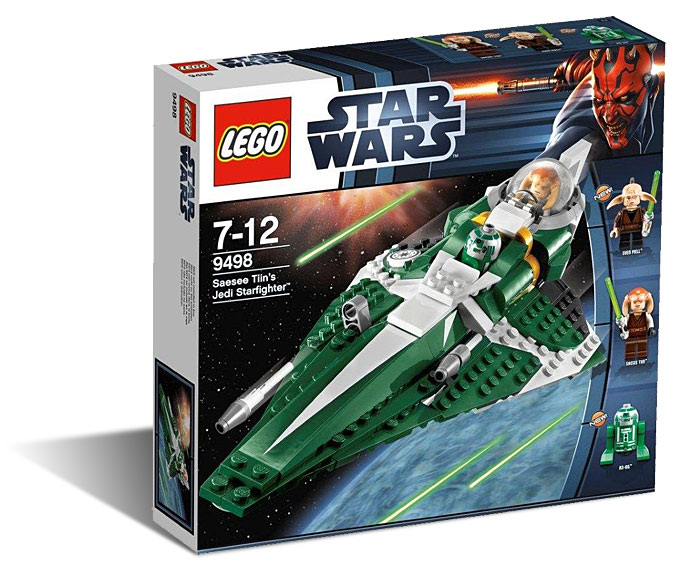 La boîte du set LEGO 9498 Seasee Tiin's Starfighter