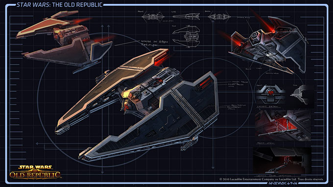 Les caractéristiques du Fury Class Interceptor Sith !