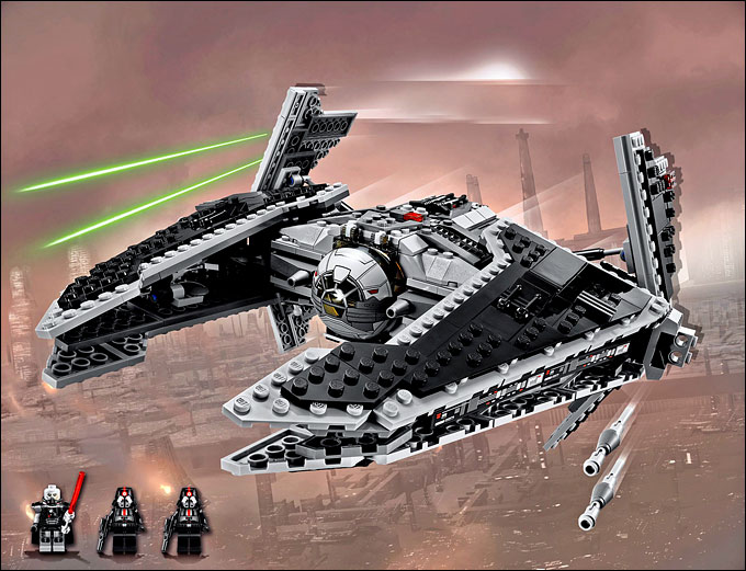 Illustration du set 9500 Sith Fury Class Interceptor - Nouveautés LEGO Star Wars 2012 !