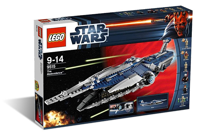 La boîte du set LEGO 9515 Malevolence