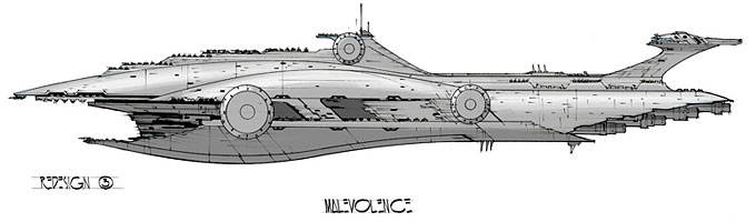 Le Malveillant | Malevolence - Vaisseau amiral du Général Grievous !