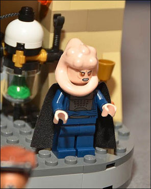 Minifigurine de Bib Fortuna du set LEGO 9516 Jabba's Palace