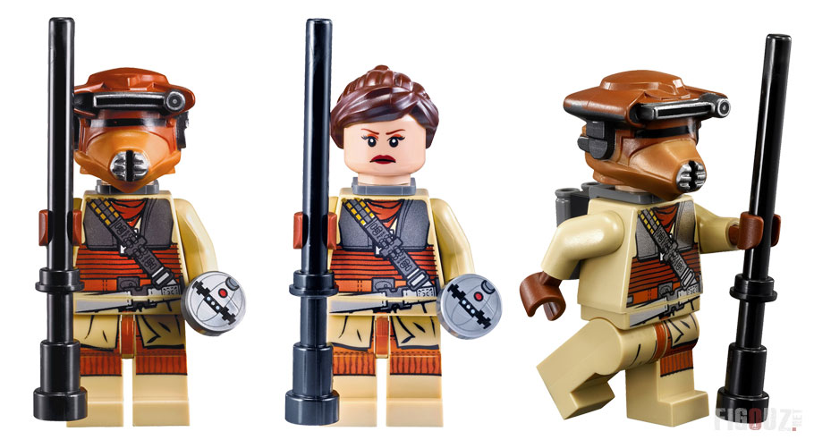 LEGO 9516 Jabba's Palace - La minifigurine de Boushh / Leia