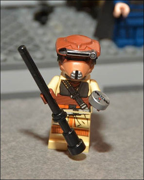 Minifigurine de Boussh du set LEGO 9516 Jabba's Palace