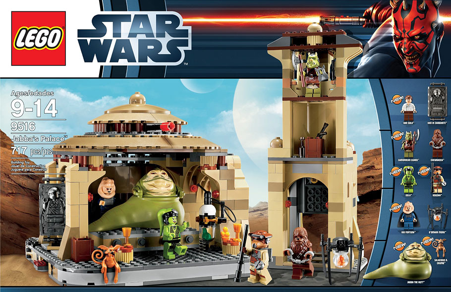 Le visuel de la Boîte du set 9516 Jabba's Palace