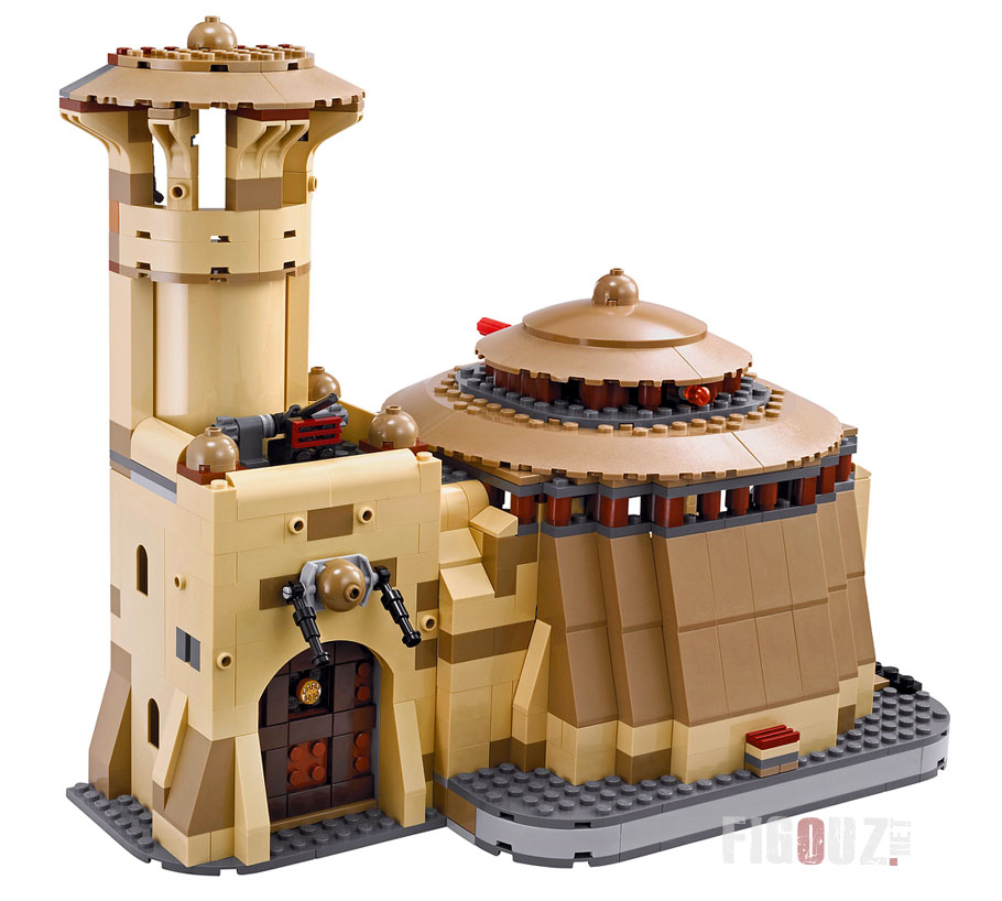 LEGO 9516 Jabba's Palace - Le palais de face