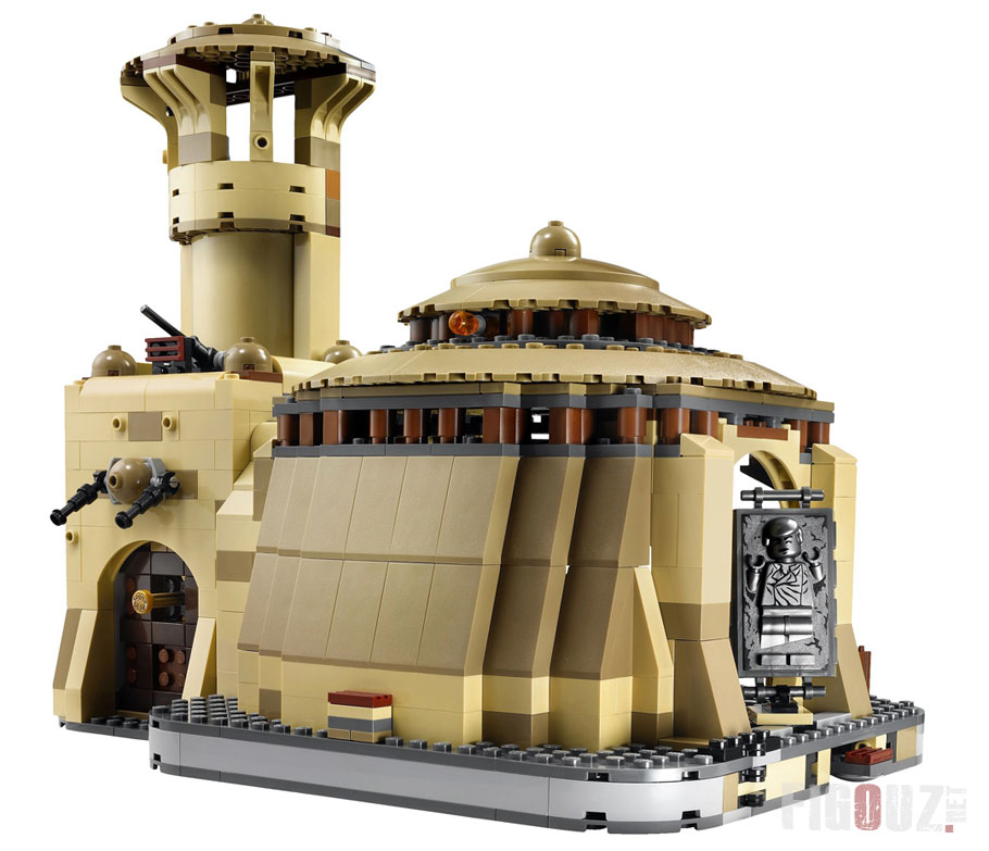 LEGO 9516 Jabba's Palace - Autre vue du palais de face