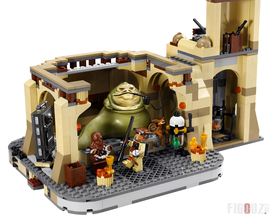 LEGO 9516 Jabba's Palace - Boushh livre Chewbacca à Jabba