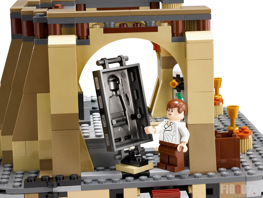 LEGO 9516 Jabba's Palace - Han Solo et le bloc de carbonite